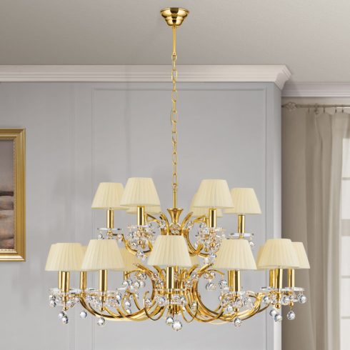 Orion Csillár OR 2144-12+6 gold-4469 champ KRISTALLDESIGN 255030