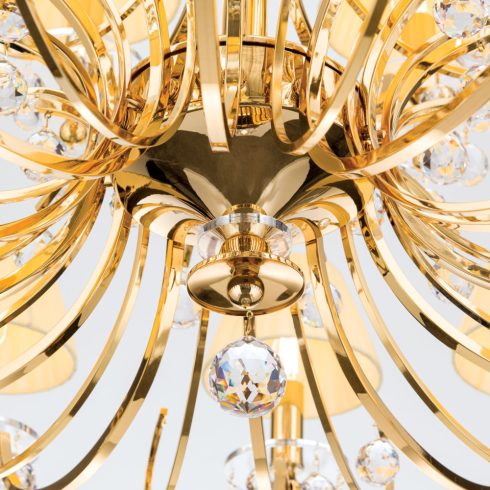 Orion Csillár OR 2144-12+6 gold-4469 champ KRISTALLDESIGN 255030