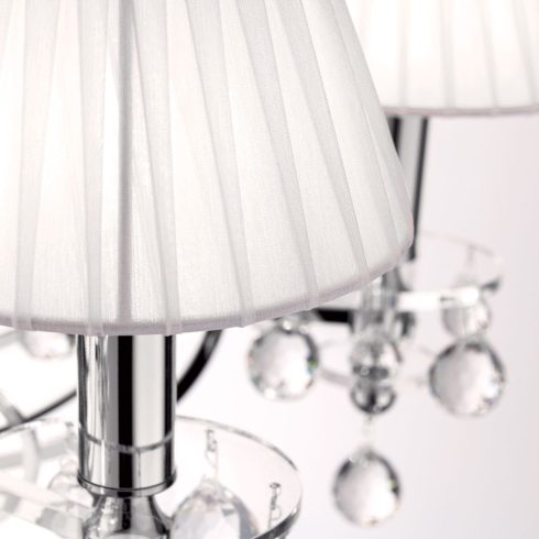 Orion Csillár OR 2144-12+6 chrom-4469 weiß KRISTALLDESIGN 255054