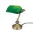   Orion Asztali lámpa OR 4-1165-1 Patina-grün BANKERSLAMP 255405