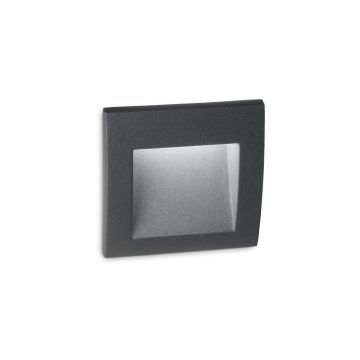   Ideal Lux Kültéri falba süllyesztett lámpa WIRE AP SMALL ANTRACITE 255521