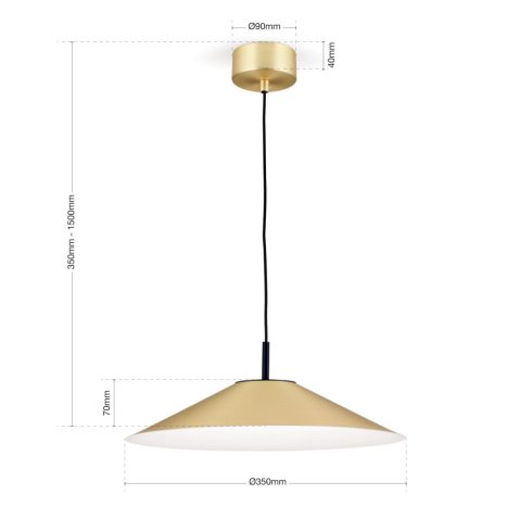 Orion Függeszték OR6-1697 MS-Matt  GOURMET 266753