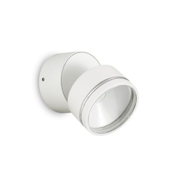   Ideal Lux Kültéri fali lámpa OMEGA AP ROUND BIANCO 3000K 269177