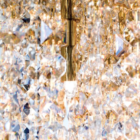 Orion Mennyezeti lámpa ORDLU2517-120x45 gold CRYSTALRIVER 