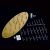 Orion Mennyezeti lámpa ORDLU2517-120x45 gold CRYSTALRIVER 