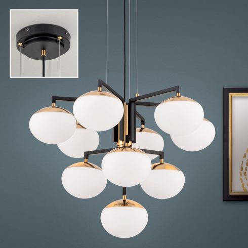 Orion Csillár OR 1841-6+3+1 MS-schwarz JOSEPHINE 275861