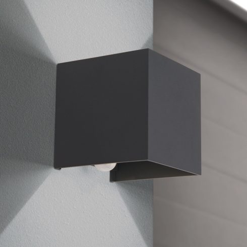 Orion Kültéri fali lámpa OR 11-1314 anthrazit-Sensor CUBE-S 277162