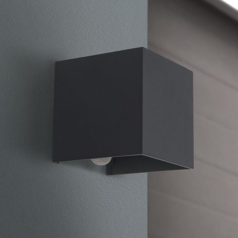 Orion Kültéri fali lámpa OR 11-1314 anthrazit-Sensor CUBE-S 277162
