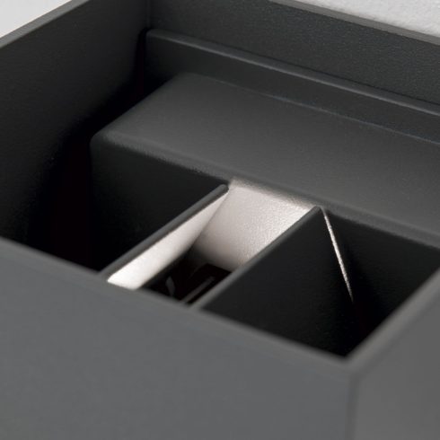 Orion Kültéri fali lámpa OR 11-1314 anthrazit-Sensor CUBE-S 277162