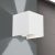 Orion Kültéri fali lámpa OR 11-1314 weiß-Sensor CUBE-S 277179