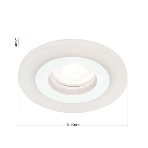 Orion Beépíthető spot lámpa OR 10-495 weiß-EBL GLOW 277384