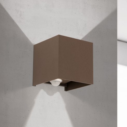 Orion Kültéri fali lámpa  OR 11-1314 corten-Sensor  DISC 280704