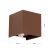 Orion Kültéri fali lámpa  OR 11-1314 corten-Sensor  DISC 280704