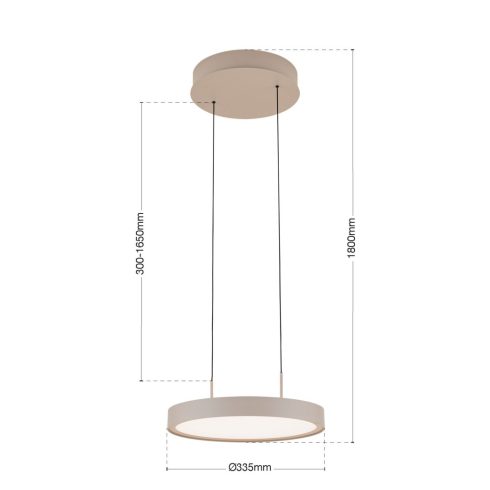 Orion Függeszték OR 6-1724-1 khaki TEIDE 281169