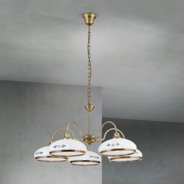   Orion Függeszték OR 1723-5 Patina-418 opal-blau-Patina GABI 282203