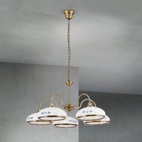 Orion Függeszték OR 1723-5 Patina-418 opal-blau-Patina GABI 282203