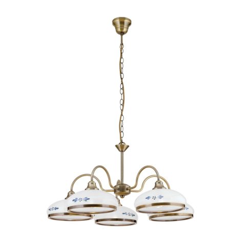 Orion Függeszték OR 1723-5 Patina-418 opal-blau-Patina GABI 282203