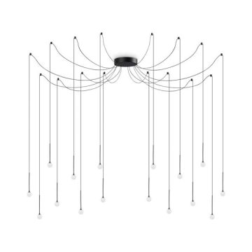 Ideal Lux Függeszték LUCCIOLA SP16 NERO 284002