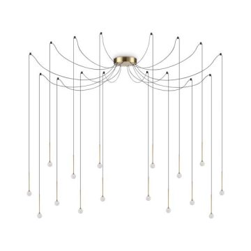 Ideal Lux Függeszték LUCCIOLA SP16 OTTONE 284019