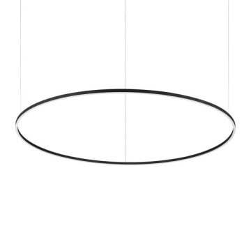   Ideal Lux Függeszték ORACLE SLIM SP D150 ROUND BK 3000K 285061