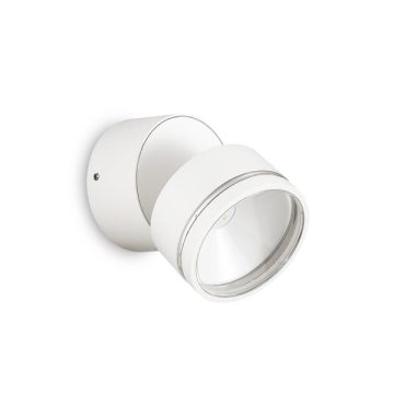   Ideal Lux Kültéri fali lámpa OMEGA AP ROUND BIANCO 3000K 285474