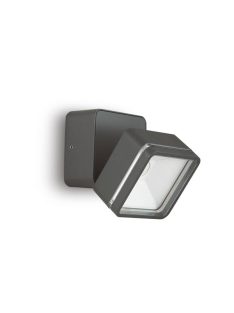   Ideal Lux Kültéri fali lámpa OMEGA AP SQUARE ANTRACITE 4000K 285511