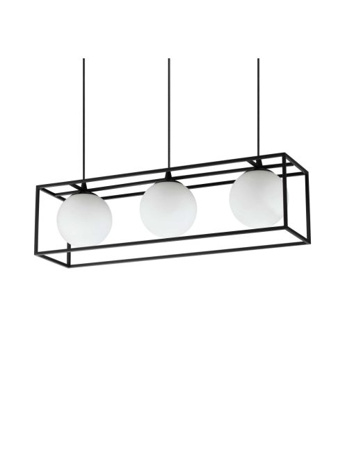 Ideal Lux Függeszték LINGOTTO SP3 NERO 304144