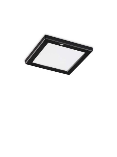 Ideal Lux Mennyezeti lámpa AURA PL SQUARE 4000K NERO SENSOR 306414