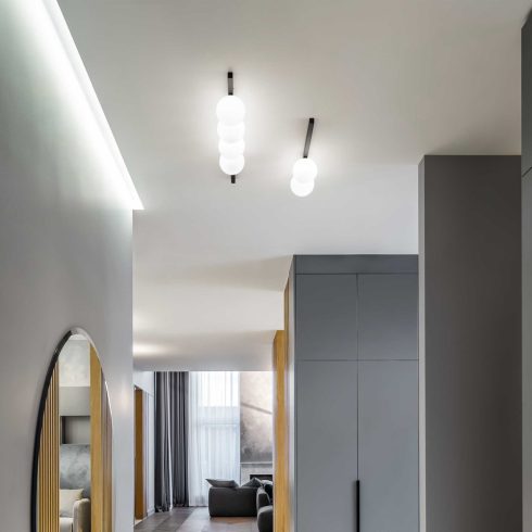 Ideal Lux Mennyezeti lámpa BINOMIO PL2 NERO 310671