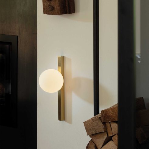 Ideal Lux Fali lámpa BINOMIO AP1 OTTONE 311319