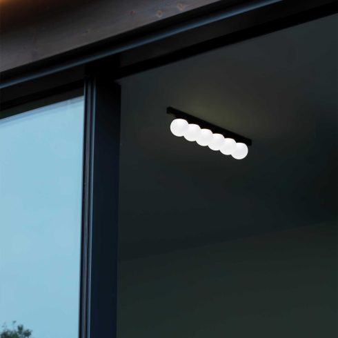 Ideal Lux Mennyezeti lámpa PING PONG PL4 NERO 313283