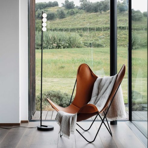 Ideal Lux Álló lámpa PING PONG PT4 NERO 313313