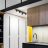 Ideal Lux Mennyezeti lámpa RUDY PL4 SQUARE NERO 321523