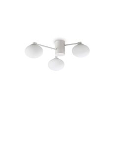 Ideal Lux Mennyezeti lámpa HERMES PL3 D60 BIANCO 322667