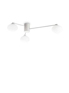 Ideal Lux Mennyezeti lámpa HERMES PL3 D90 BIANCO 322674