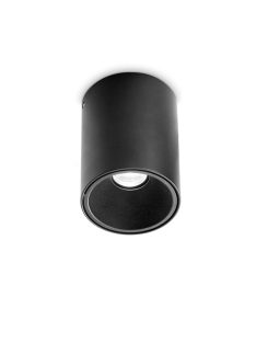 Ideal Lux Spot lámpa NITRO PL 25W ROUND NERO 322711