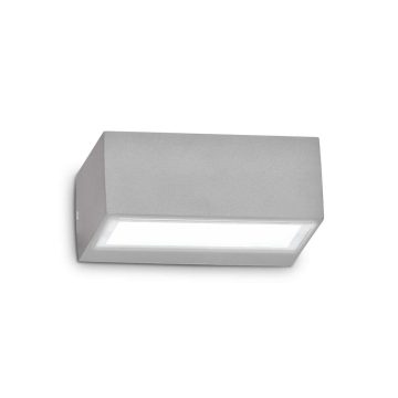 Ideal Lux Kültéri Fali lámpa TWIN AP1 GRIGIO 326979