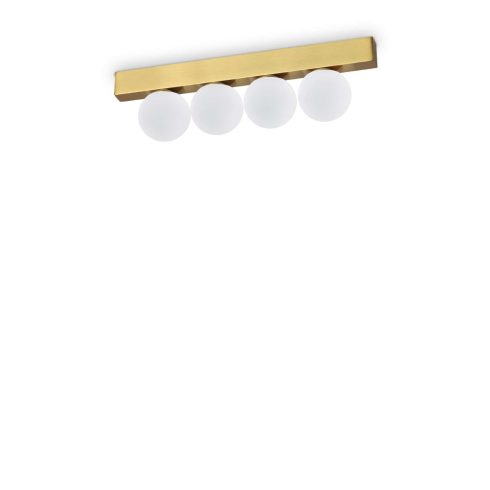 Ideal Lux Mennyezeti lámpa PING PONG PL4 OTTONE 328249