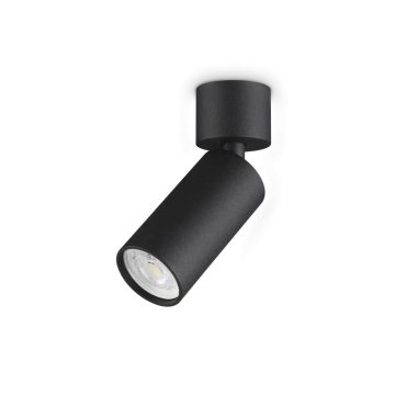 Ideal Lux Fali lámpa DYNAMITE AP1 MINI ROUND NERO 347646