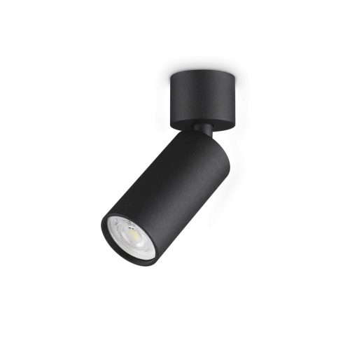 Ideal Lux Fali lámpa DYNAMITE AP1 MINI ROUND NERO 347646