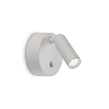   Ideal Lux Fali lámpa BEAN AP ROUND RECHARGEABLE BIANCO 350233