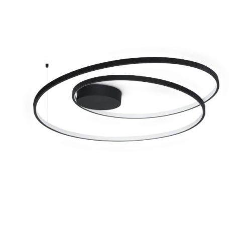 OZ PL D080 ON-OFF NERO 3000K Mennyezeti lámpa OZ 365053