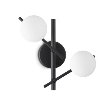 Ideal Lux Fali lámpa ATLAS AP2 NERO 365077