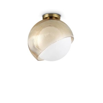 Ideal Lux Mennyezeti lámpa BLOOM PL1 D30 OTTONE 366593