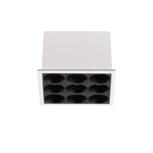 Ideal Lux Beépíthető spot lámpa LIKA FI SLIM SQUARE 10W 3000K BIANCO  367286