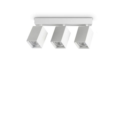 Ideal Lux Mennyezeti lámpa DYNAMITE PL3 LINEAR SQUARE BIANCO 367415