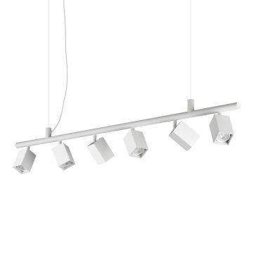 Ideal Lux Függeszték DYNAMITE SP6 SQUARE BIANCO 367460