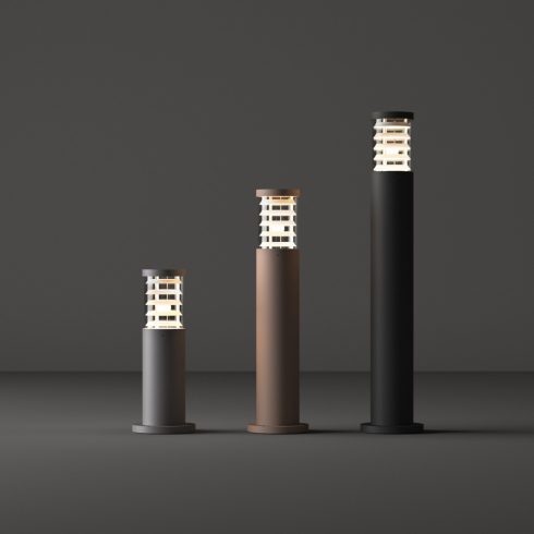 TRONCO PT1 H25 NERO Kültéri álló lámpa TRONCO 369846