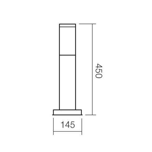 Redo SML Kültéri álló lámpa 9013 COLONNA