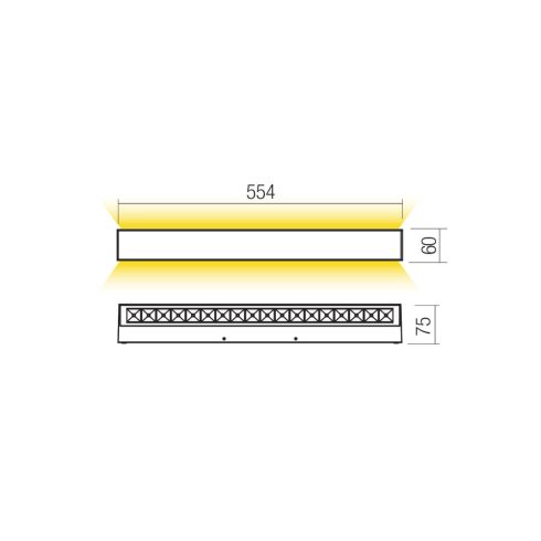 Redo Kültéri fali lámpa 90950 AROOS